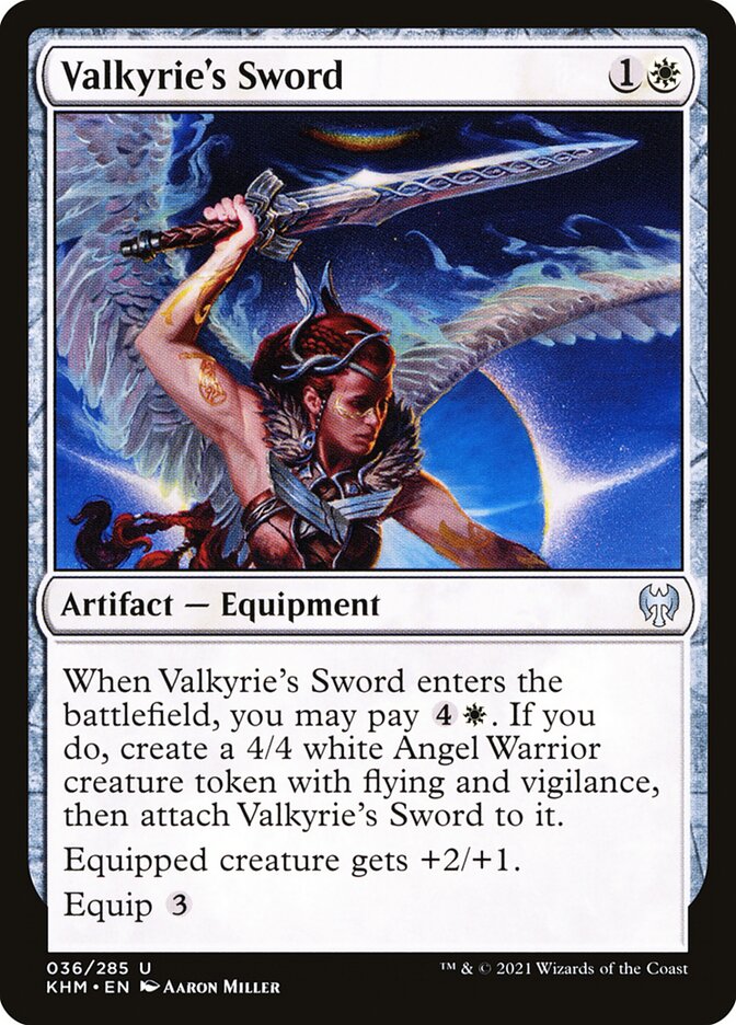 Valkyrie's Sword [Kaldheim] (36)