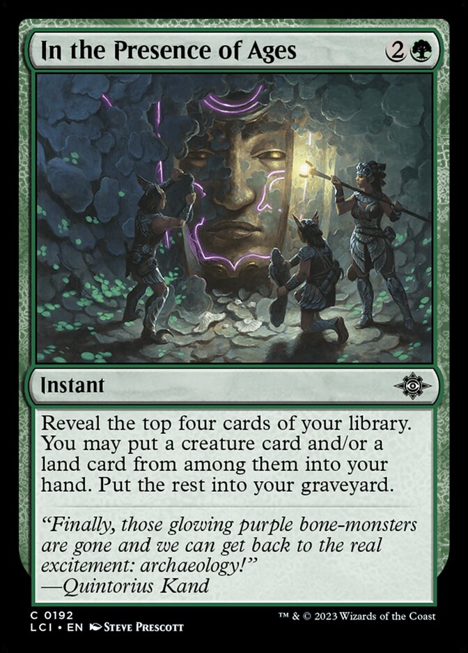 In the Presence of Ages [The Lost Caverns of Ixalan] (192)