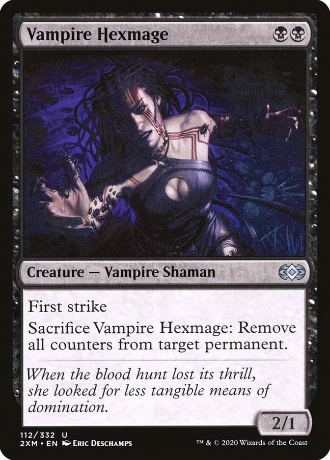 Vampire Hexmage [Double Masters] (112)