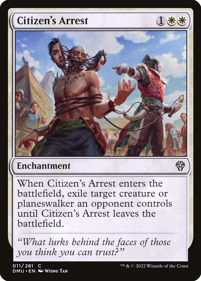 Citizen's Arrest [Dominaria United] (11)