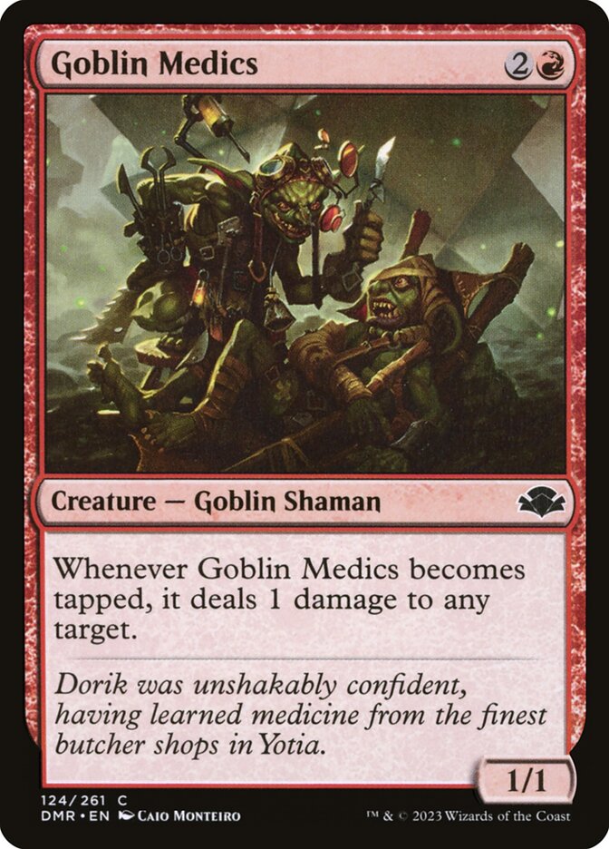 Goblin Medics [Dominaria Remastered] (124)