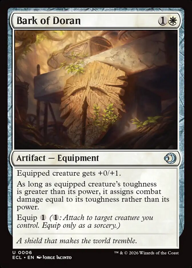 Bark of Doran [Lorwyn Eclipsed] (6)