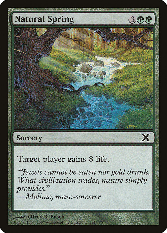 Natural Spring [Tenth Edition] (281)