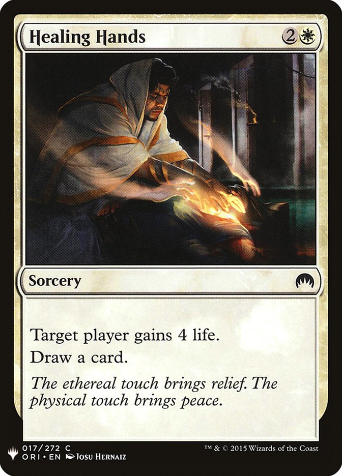 Healing Hands [The List] (ORI-17)