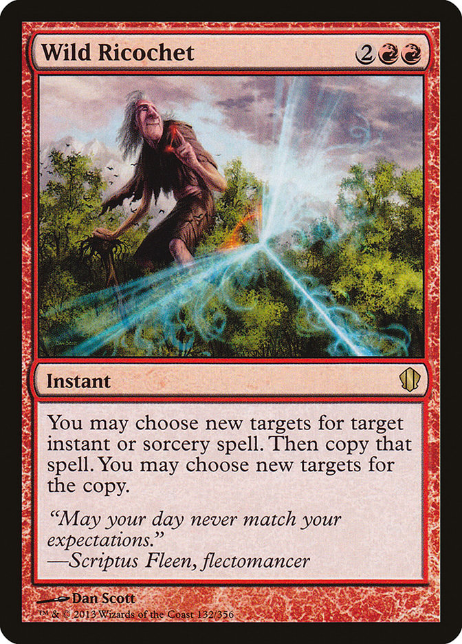 Wild Ricochet [Commander 2013] (132)