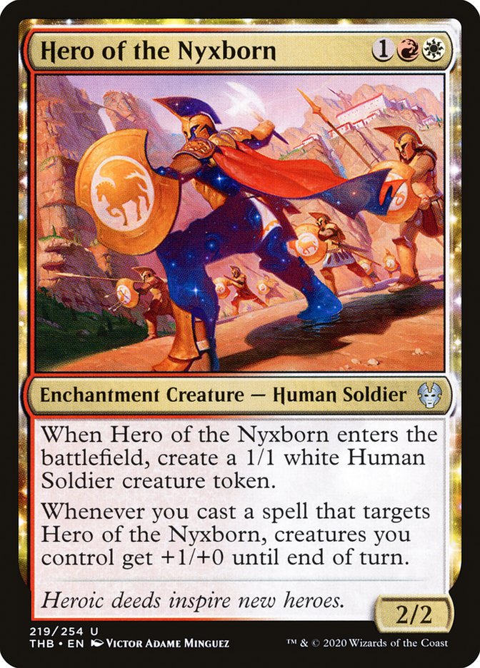 Hero of the Nyxborn [Theros Beyond Death] (219)