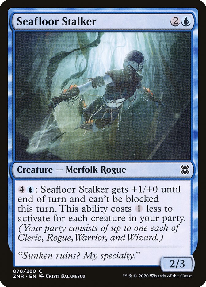 Seafloor Stalker [Zendikar Rising] (78)
