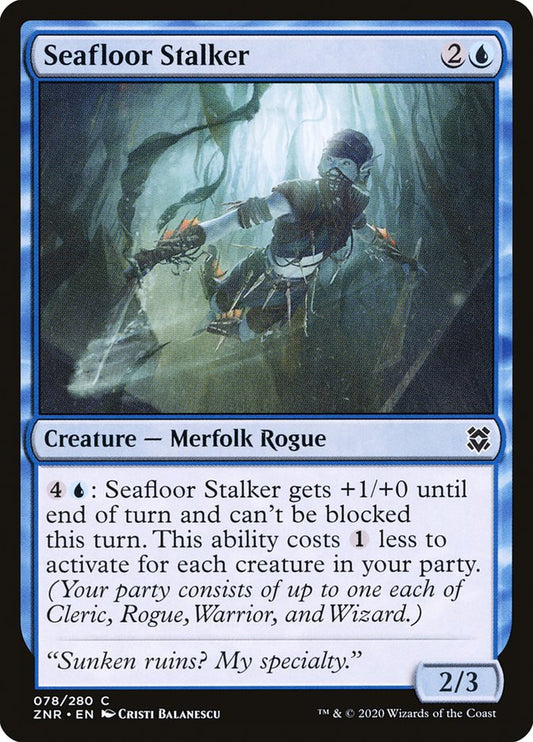 Seafloor Stalker [Zendikar Rising] (78)