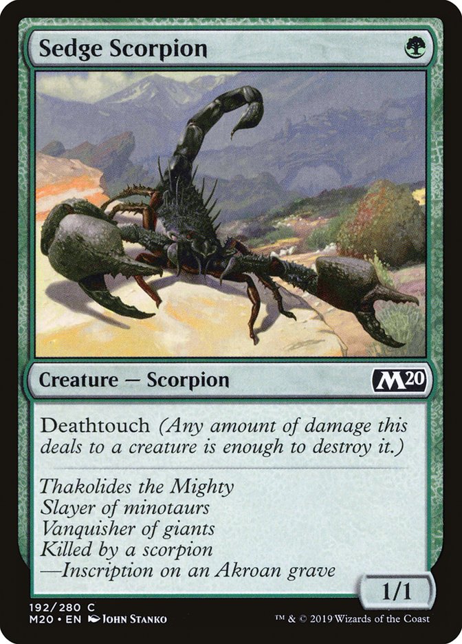 Sedge Scorpion [Core Set 2020] (192)