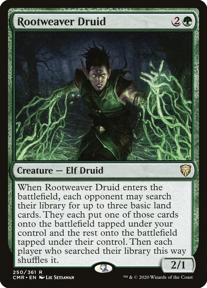 Rootweaver Druid [Commander Legends] (250)