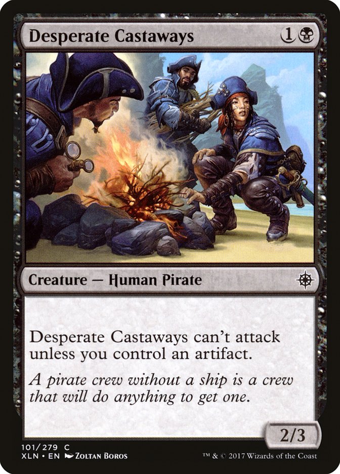 Desperate Castaways [Ixalan] (101)