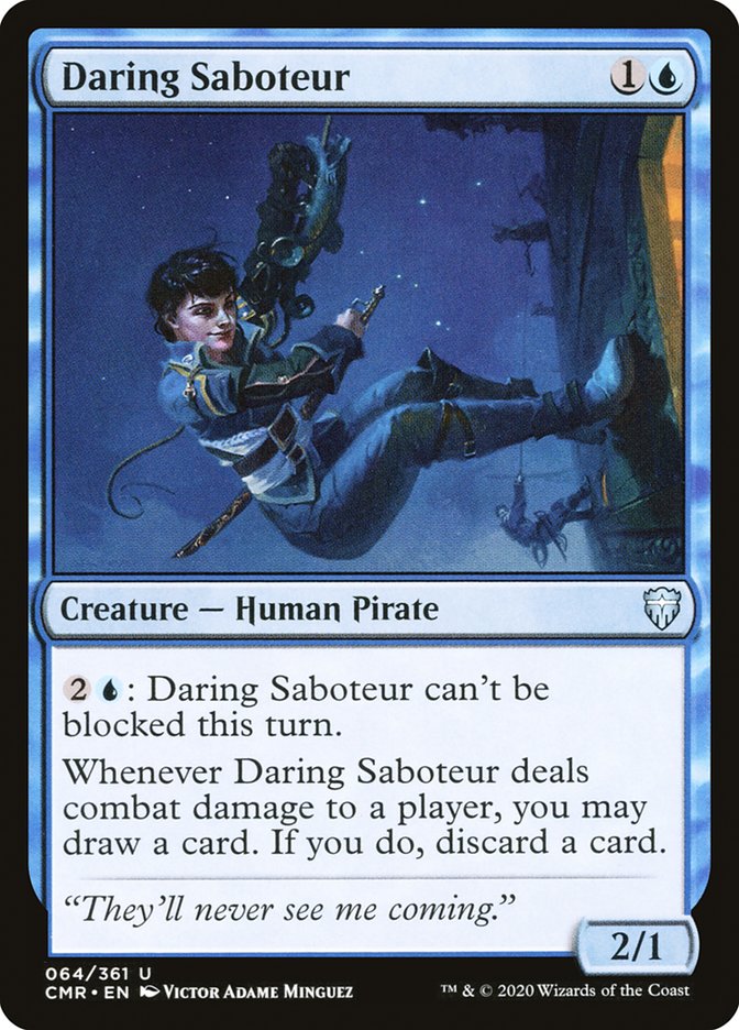 Daring Saboteur [Commander Legends] (64)