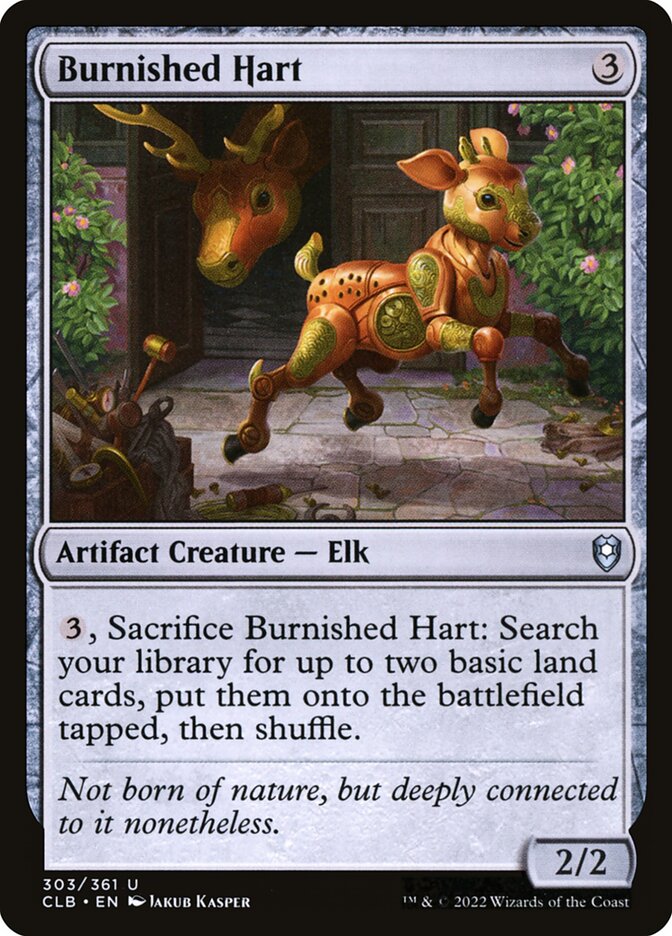 Burnished Hart [Commander Legends: Battle for Baldur's Gate] (303)