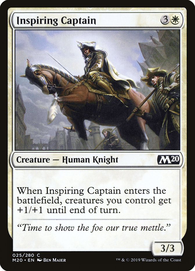 Inspiring Captain [Core Set 2020] (25)