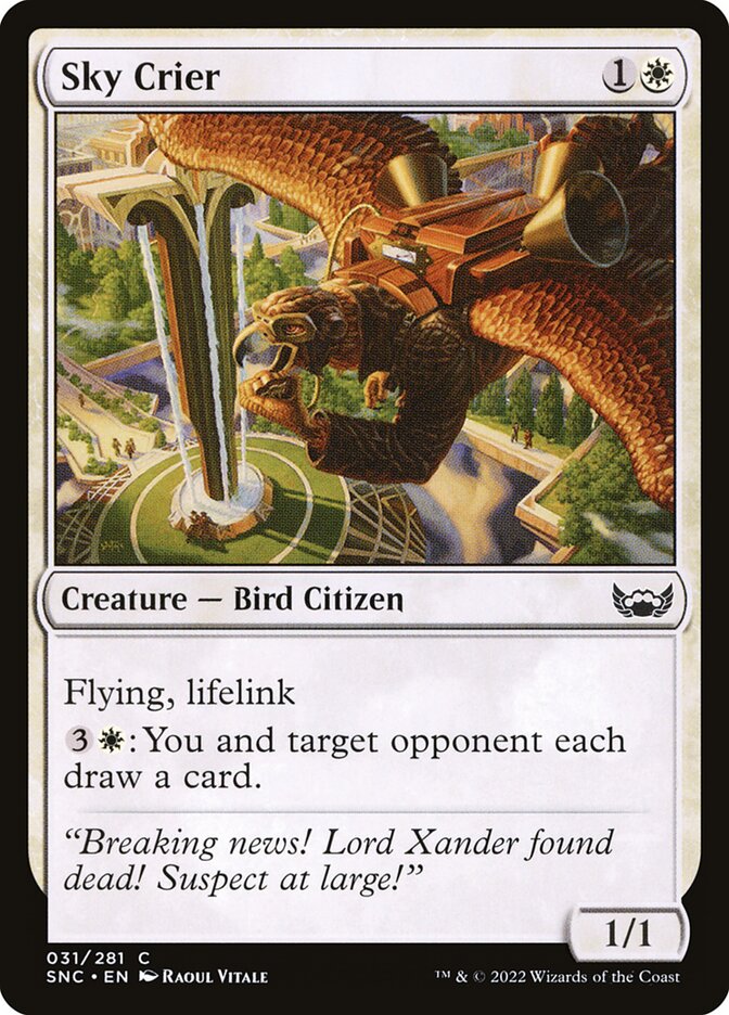 Sky Crier [Streets of New Capenna] (31)