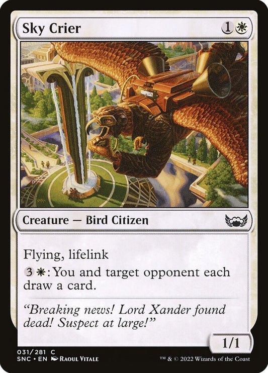 Sky Crier [Streets of New Capenna] (31)