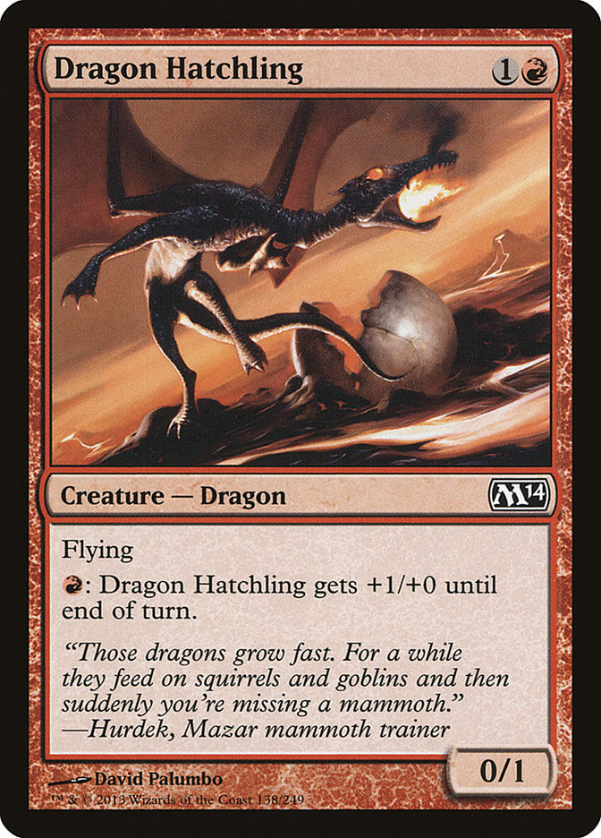 Dragon Hatchling [Magic 2014] (138)