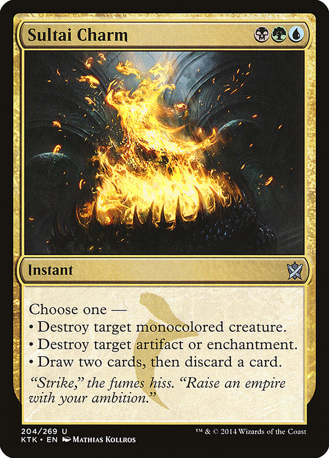 Sultai Charm [Khans of Tarkir] (204)