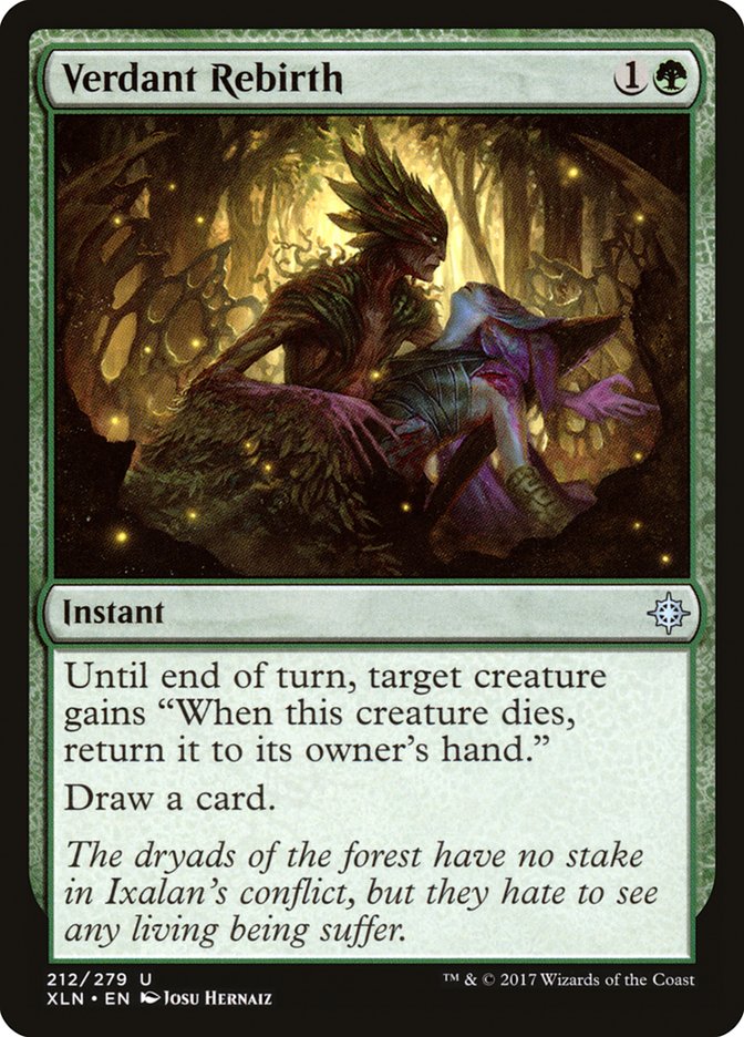 Verdant Rebirth [Ixalan] (212)