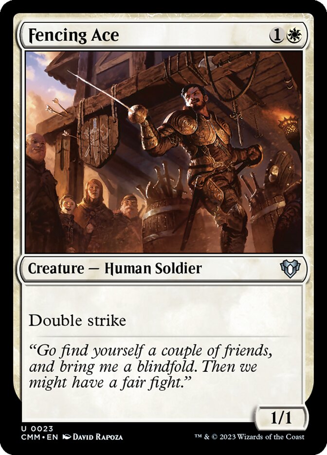 Fencing Ace [Commander Masters] (23)