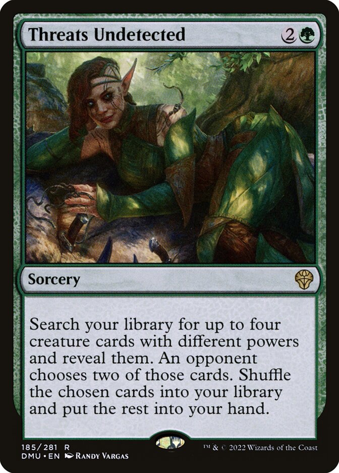 Threats Undetected [Dominaria United] (185)
