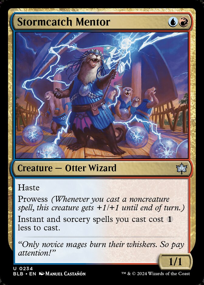 Stormcatch Mentor [Bloomburrow] (234)