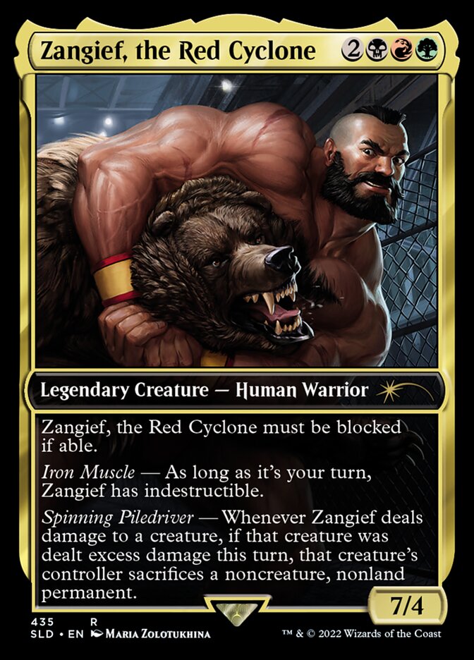 Zangief, the Red Cyclone [Secret Lair Drop] (435)