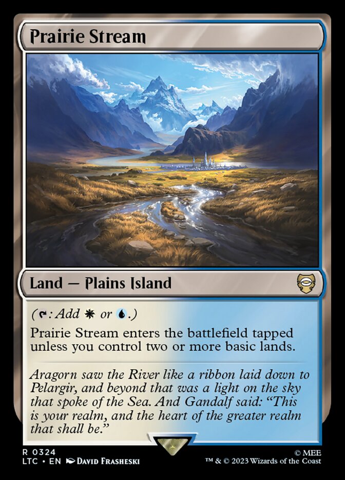 Prairie Stream [Tales of Middle-earth Commander] (324)