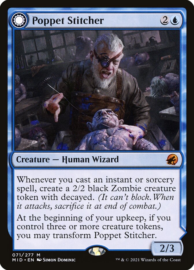Poppet Stitcher [Innistrad: Midnight Hunt] (71)