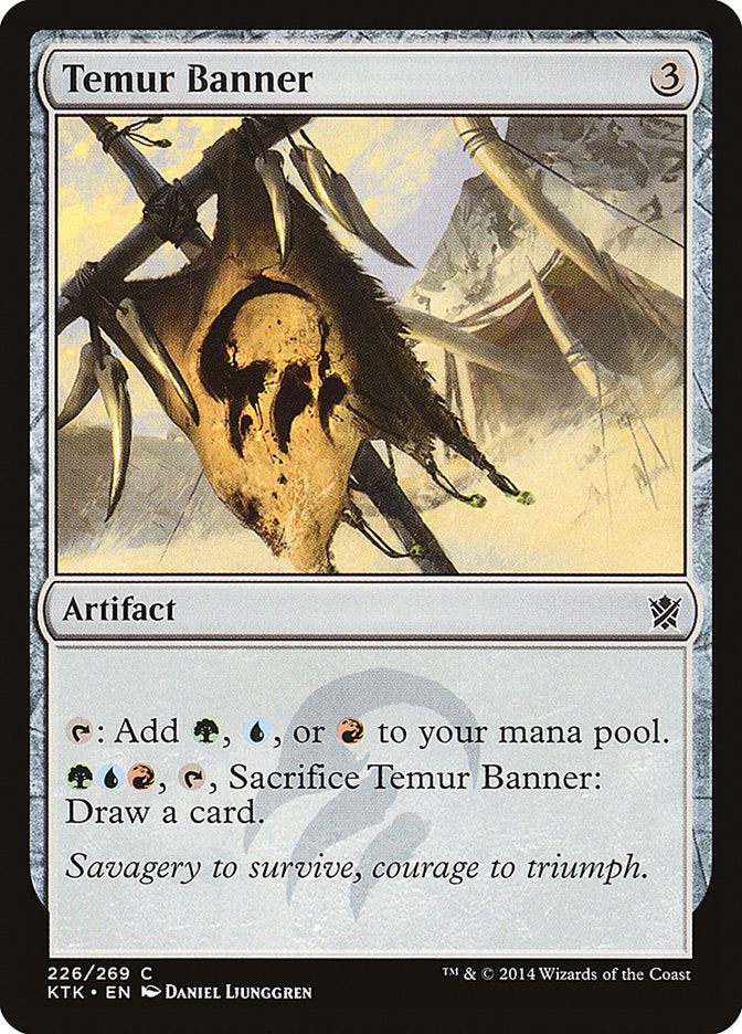 Temur Banner [Khans of Tarkir] (226)