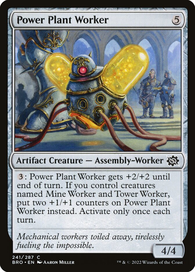 Power Plant Worker [The Brothers' War] (241)