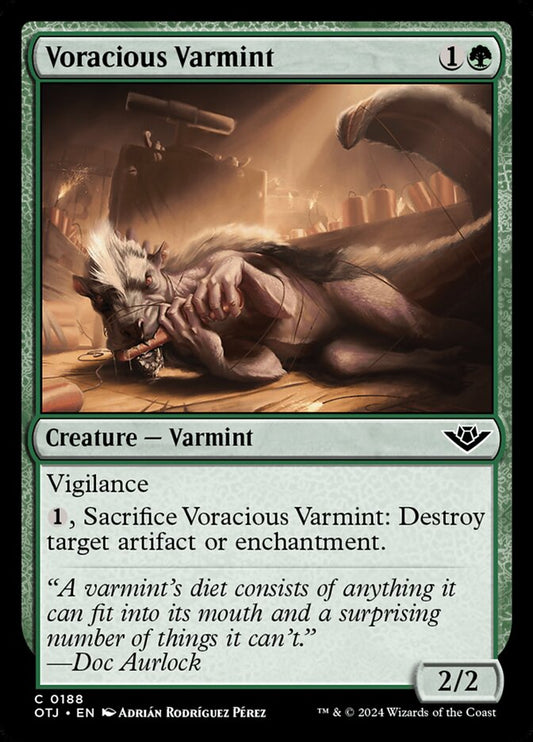 Voracious Varmint [Outlaws of Thunder Junction] (188)