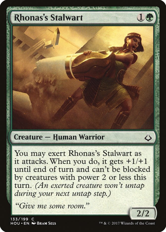 Rhonas's Stalwart [Hour of Devastation] (133)
