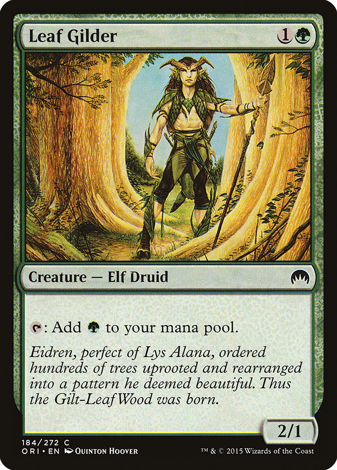 Leaf Gilder [Magic Origins] (184)
