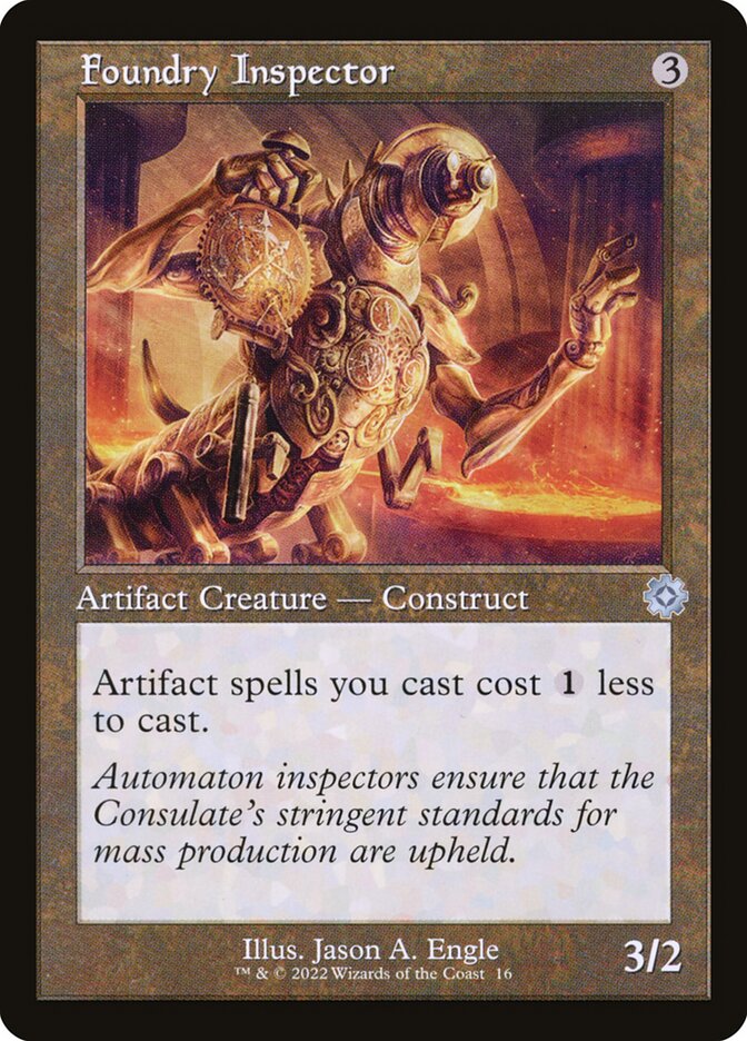 Foundry Inspector [The Brothers' War Retro Artifacts] (16)