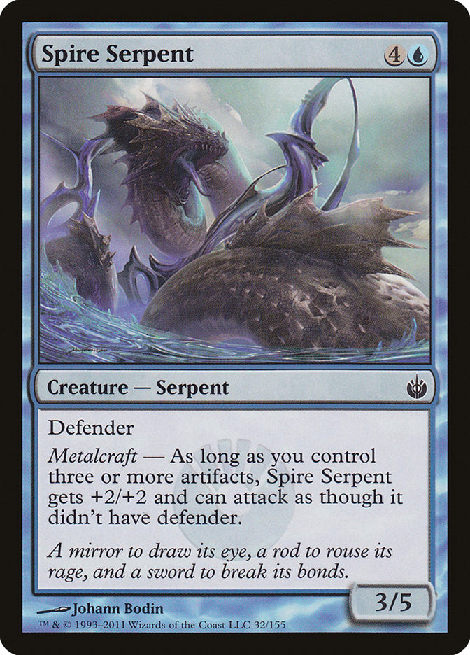 Spire Serpent [Mirrodin Besieged] (32)