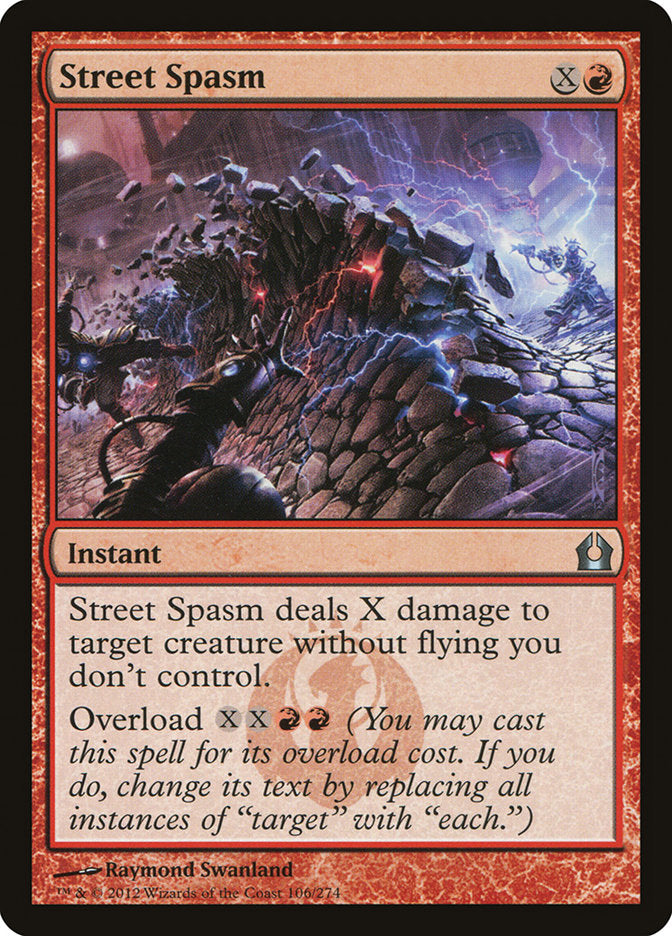 Street Spasm [Return to Ravnica] (106)