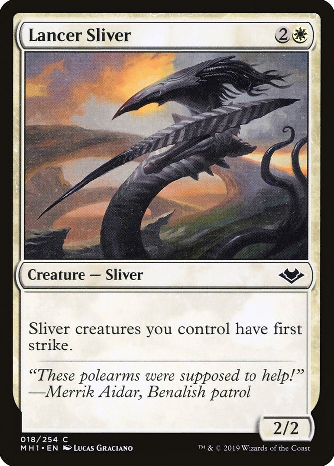 Lancer Sliver [Modern Horizons] (18)