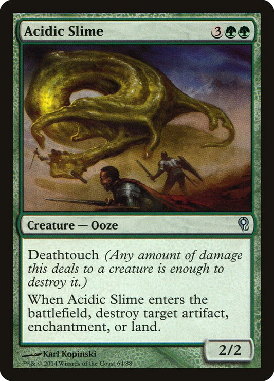 Acidic Slime [Duel Decks: Jace vs. Vraska] (64)