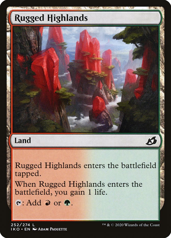 Rugged Highlands [Ikoria: Lair of Behemoths] (252)