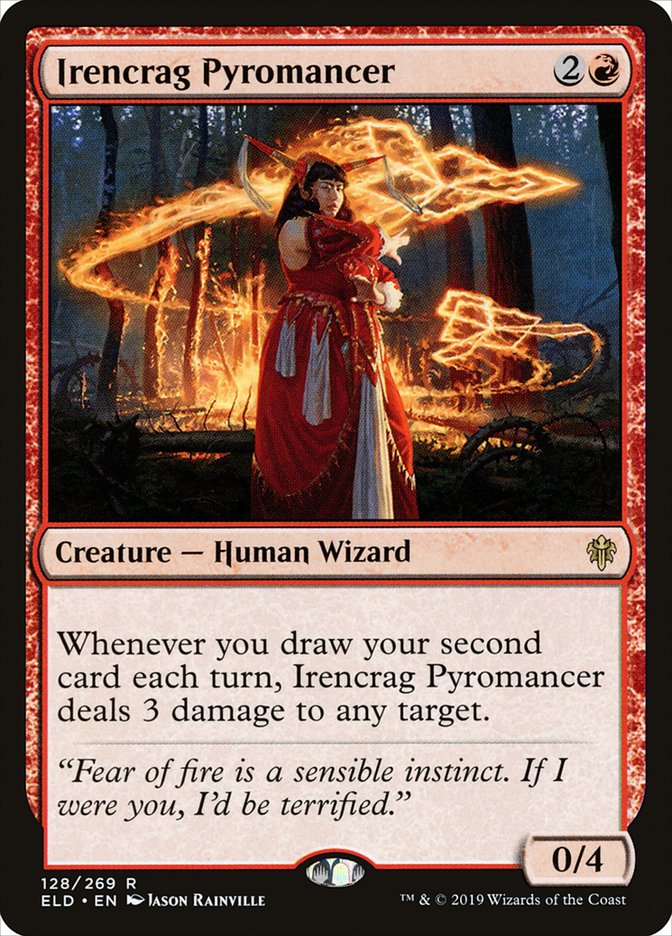 Irencrag Pyromancer [Throne of Eldraine] (128)