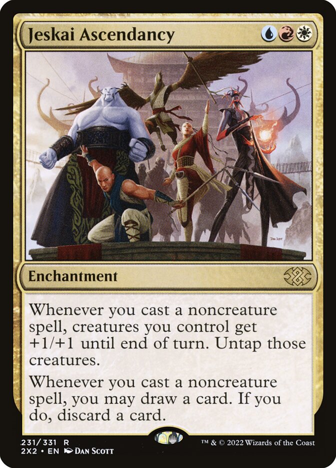 Jeskai Ascendancy [Double Masters 2022] (231)