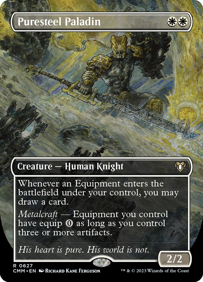 Puresteel Paladin [Commander Masters] (627)