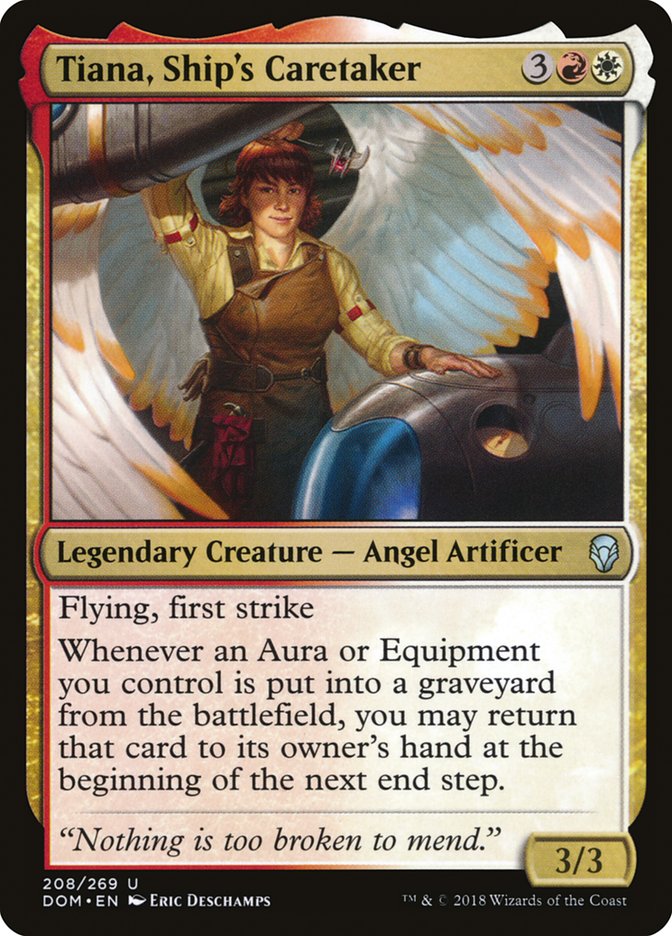 Tiana, Ship's Caretaker [Dominaria] (208)