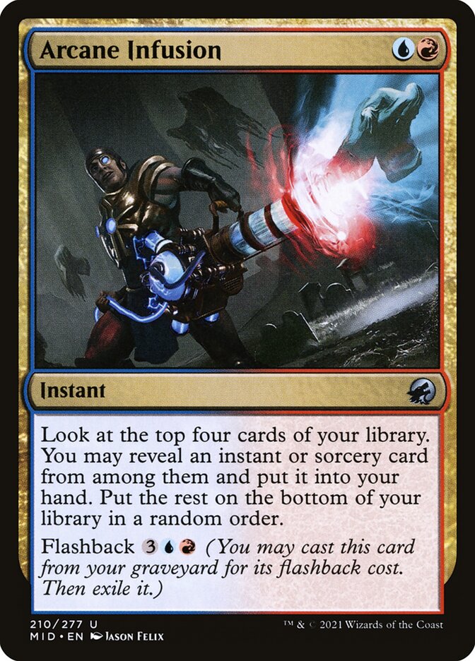 Arcane Infusion [Innistrad: Midnight Hunt] (210)