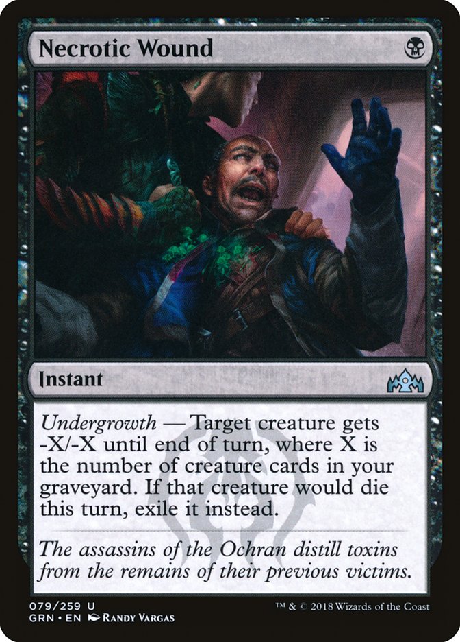 Necrotic Wound [Guilds of Ravnica] (79)
