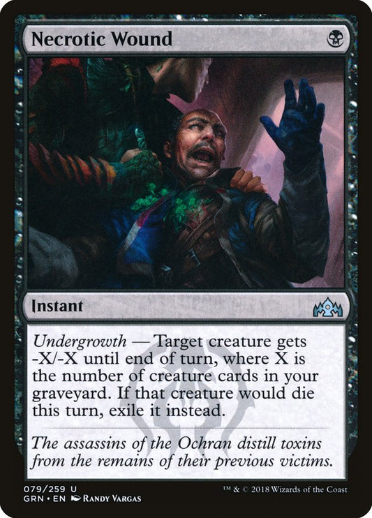 Necrotic Wound [Guilds of Ravnica] (79)