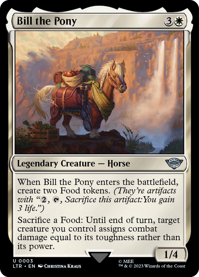 Bill the Pony [The Lord of the Rings: Tales of Middle-earth] (3)
