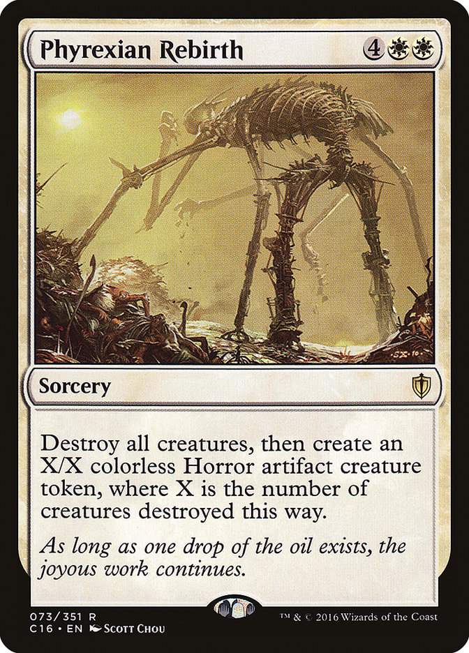 Phyrexian Rebirth [Commander 2016] (73)