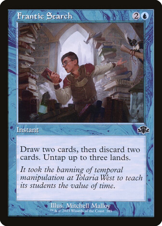 Frantic Search [Dominaria Remastered] (285)